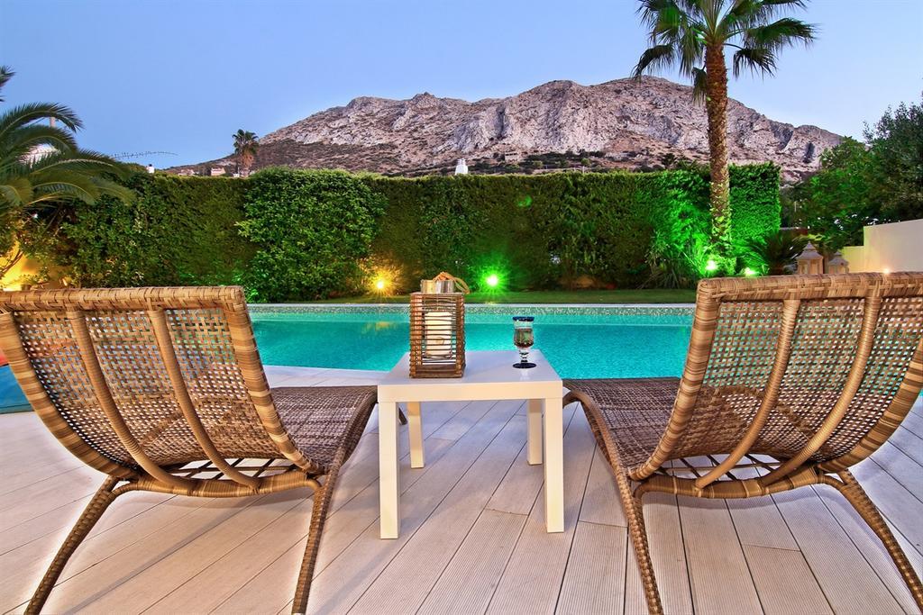 Luxury Villa Sea Melody Palaia Fokaia Ngoại thất bức ảnh