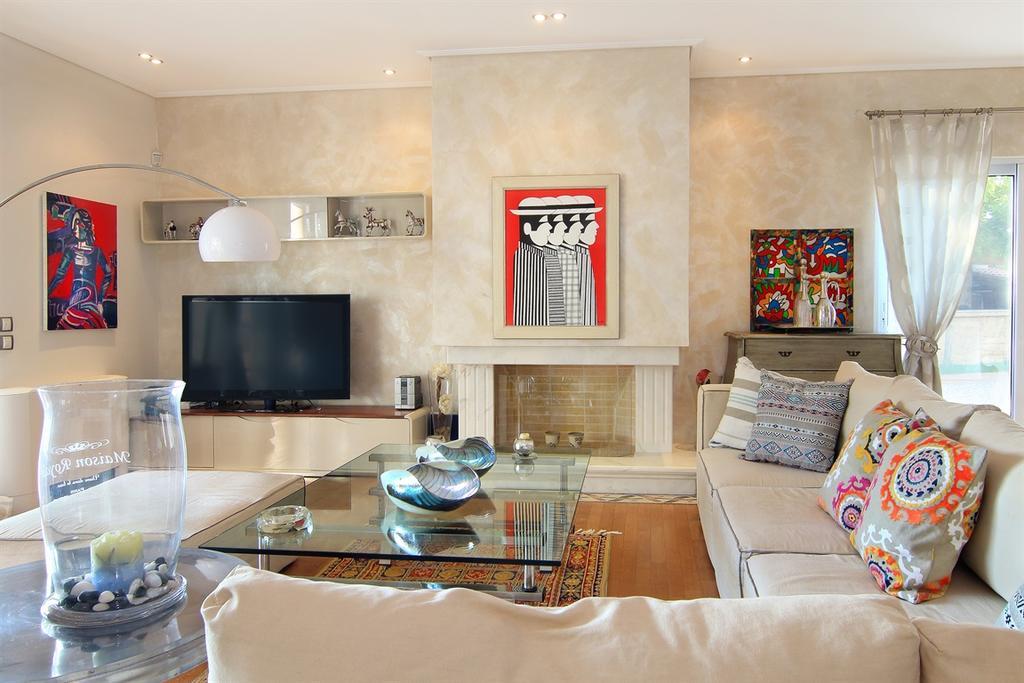 Luxury Villa Sea Melody Palaia Fokaia Ngoại thất bức ảnh